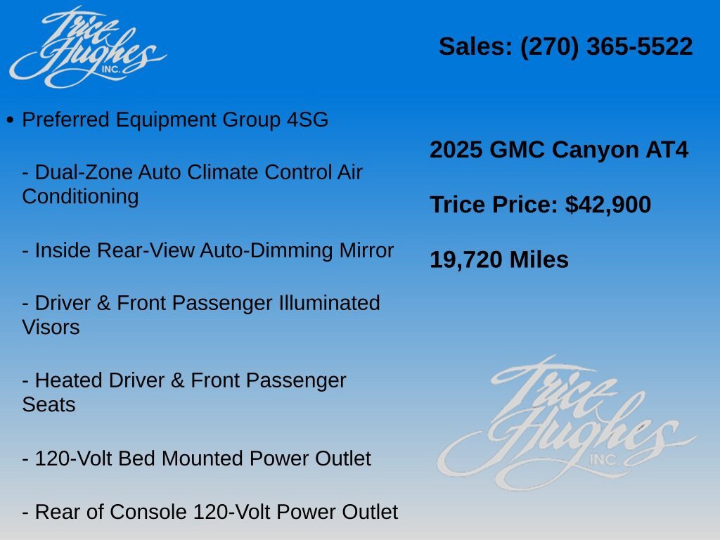 Used 2025 GMC Canyon AT4 AWD/4WD image 14