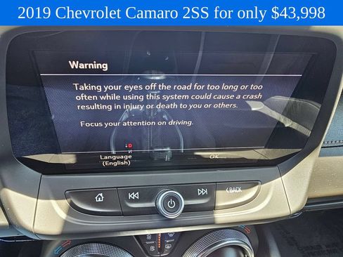 Used 2019 Chevrolet Camaro SS RWD image 24