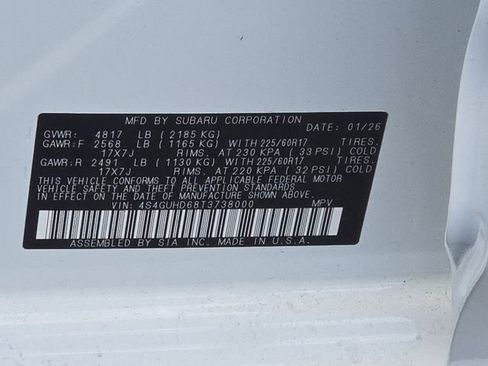 New 2026 Subaru Crosstrek 2.0i Premium image 18