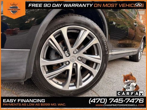 Used 2017 INFINITI QX50 AWD w/ Deluxe Touring Package image 4