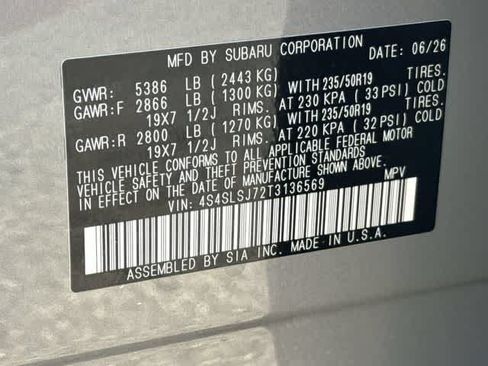 New 2026 Subaru Forester Sport AWD/4WD image 34