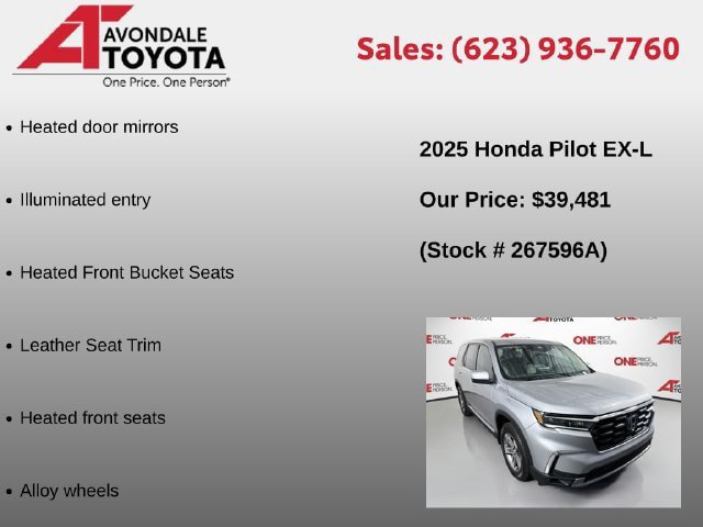 Used 2025 Honda Pilot EX-L image 12