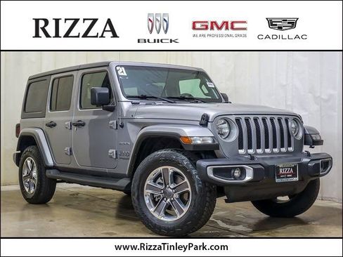 Used 2021 Jeep Wrangler Unlimited Sahara w/ Dual Top Group image 1