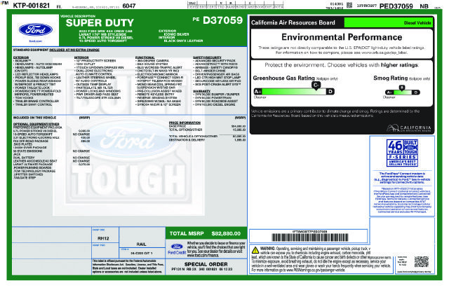 Used 2023 Ford F350 Lariat w/ Lariat Ultimate Package AWD/4WD image 2