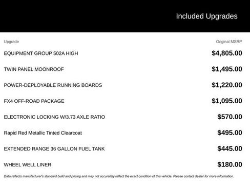 Certified 2023 Ford F150 Lariat w/ Equipment Group 502A High image 2