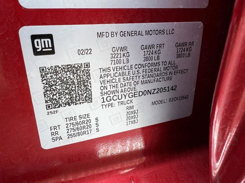 Used 2022 Chevrolet Silverado 1500 LTZ w/ LTZ Premium Package image 49