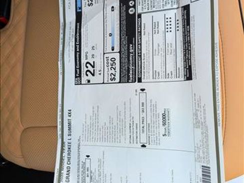 New 2026 Jeep Grand Cherokee L Summit AWD/4WD image 21