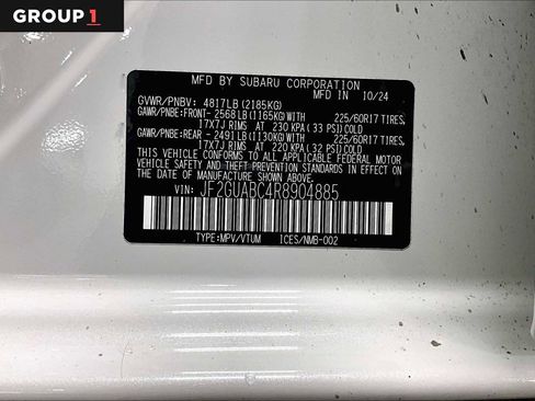 Certified 2024 Subaru Crosstrek 2.0i image 33