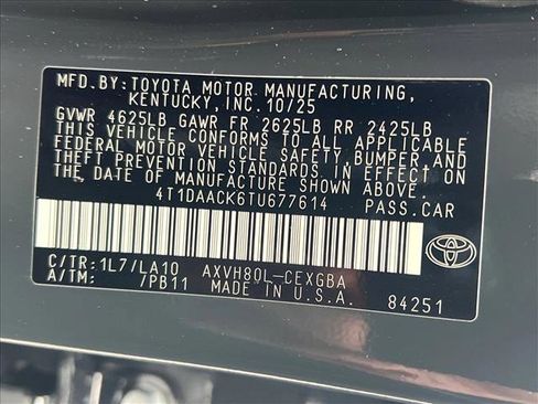 New 2026 Toyota Camry XLE image 20