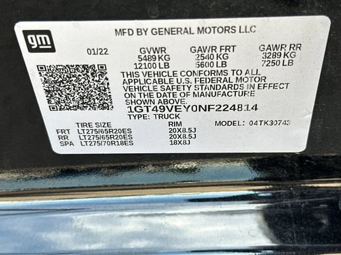 Used 2022 GMC Sierra 3500 AT4 w/ AT4 Preferred Package AWD/4WD image 28
