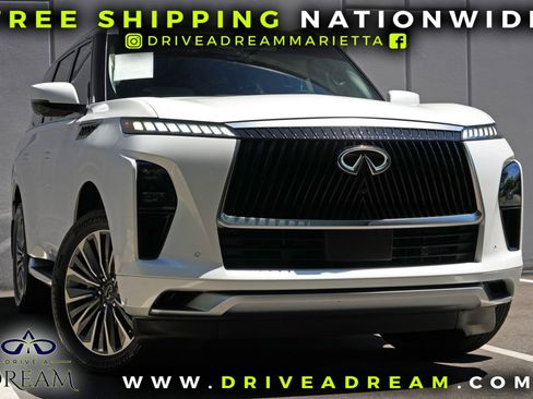 Used 2025 INFINITI QX80 Sensory w/ Premium Cargo Package AWD/4WD image 2