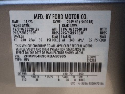 Used 2024 Ford Edge Titanium AWD/4WD image 32