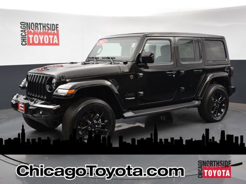 Used 2021 Jeep Wrangler Unlimited Sahara image 1