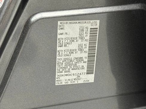 Used 2019 Nissan Pathfinder SL AWD/4WD image 51
