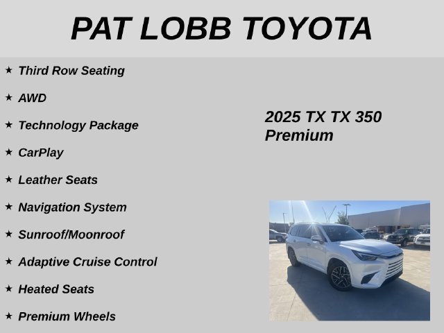 Used 2025 Lexus TX 350 AWD w/ Technology Package image 13