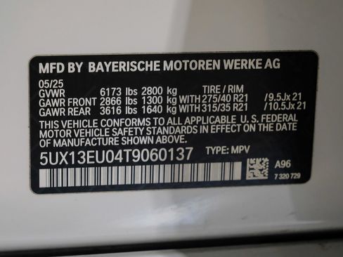Used 2026 BMW X5 sDrive40i w/ M Sport Package RWD image 65