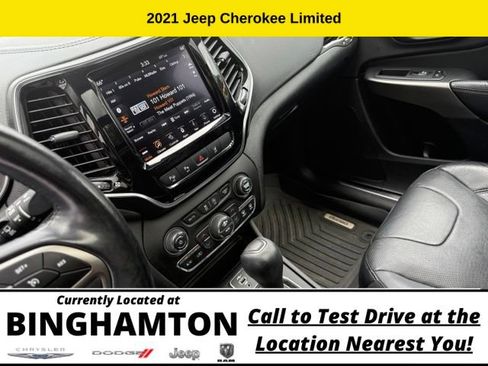 Used 2021 Jeep Cherokee Limited w/ Elite Package AWD/4WD image 14