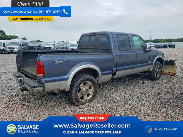 Used 2006 Ford F250 4x4 Crew Cab Super Duty image 4