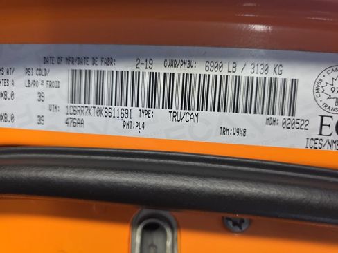 Used 2019 RAM 1500 Express w/ Ignition Orange Sport Package AWD/4WD image 34