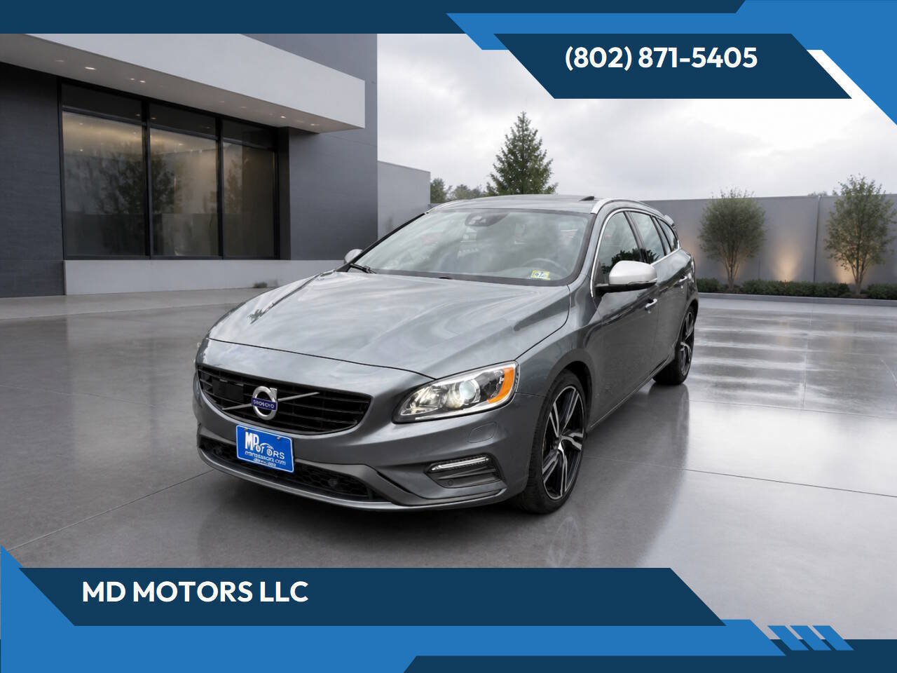 Used 2017 Volvo V60 T6 R-Design Platinum w/ Climate Package AWD/4WD image 1