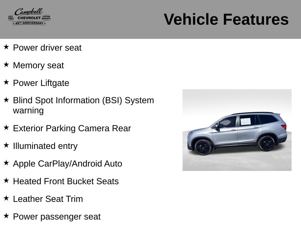 Used 2022 Honda Pilot Special Edition image 5