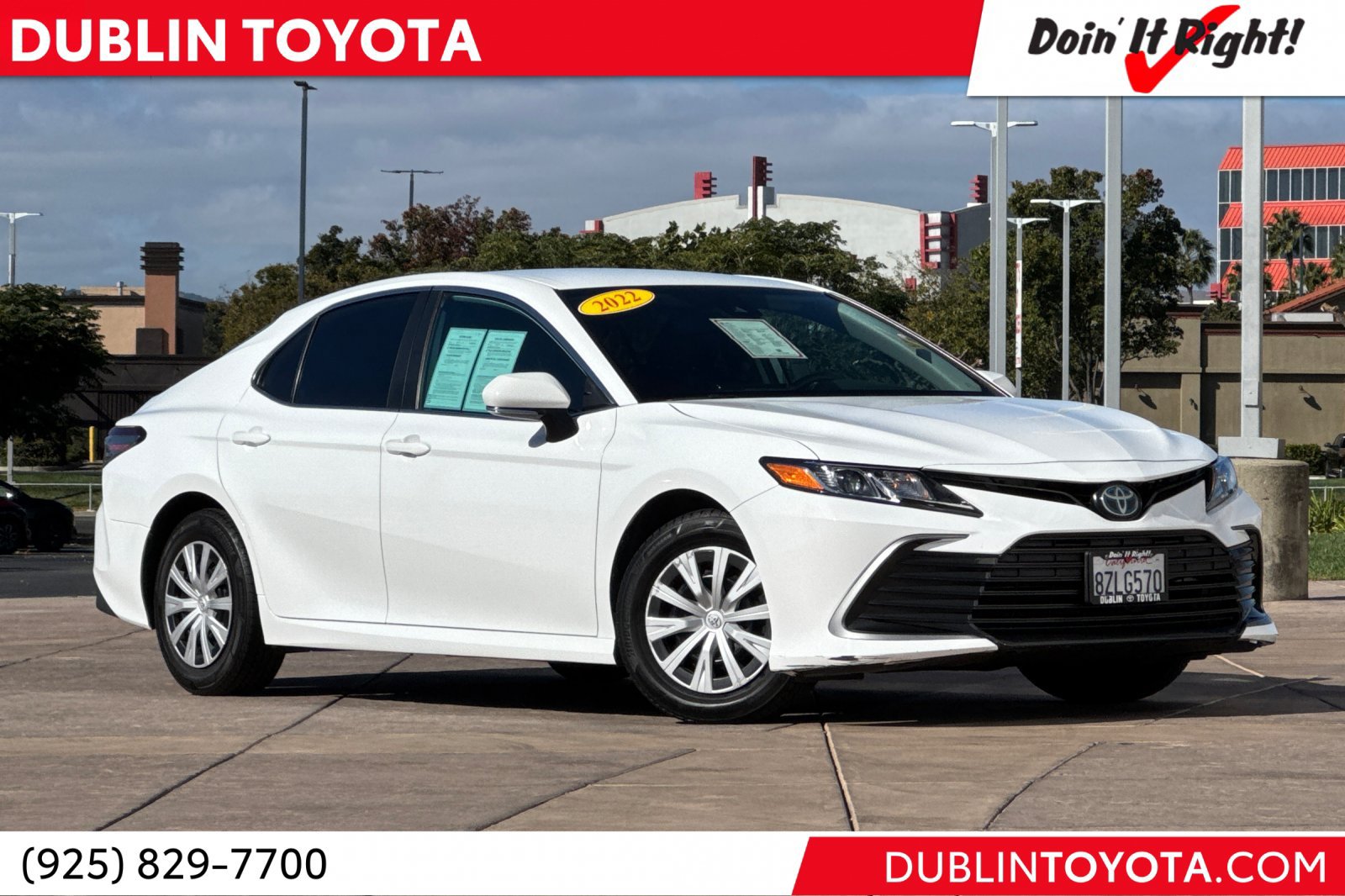 Certified 2022 Toyota Camry LE FWD 360° Tour