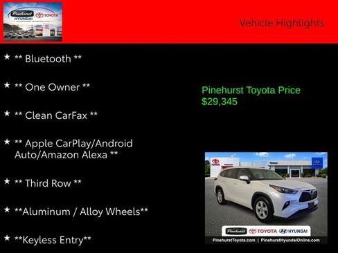 Used 2023 Toyota Highlander LE FWD image 7
