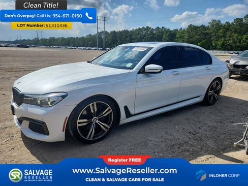 Used 2019 BMW 740i w/ Executive Package RWD image 1