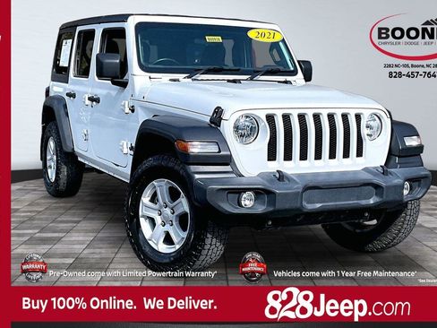 Used 2021 Jeep Wrangler Unlimited Sport w/ Cold Weather Group image 1