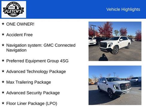 Used 2025 GMC Yukon AT4 Ultimate w/ LPO, Illumination Package image 2