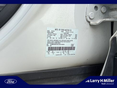 Used 2020 Ford Explorer ST w/ ST Street Pack image 25