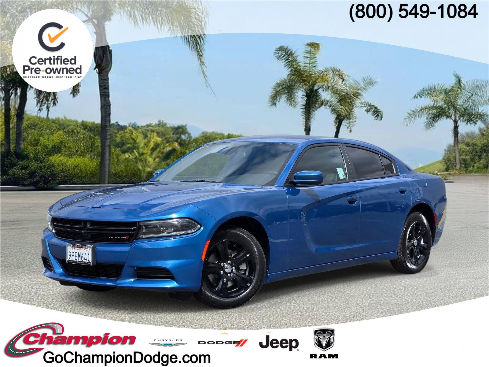 Certified 2022 Dodge Charger SXT RWD image 1