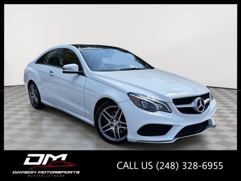 Used 2017 Mercedes-Benz E 400 4MATIC Coupe w/ Premium 2 Package image 1