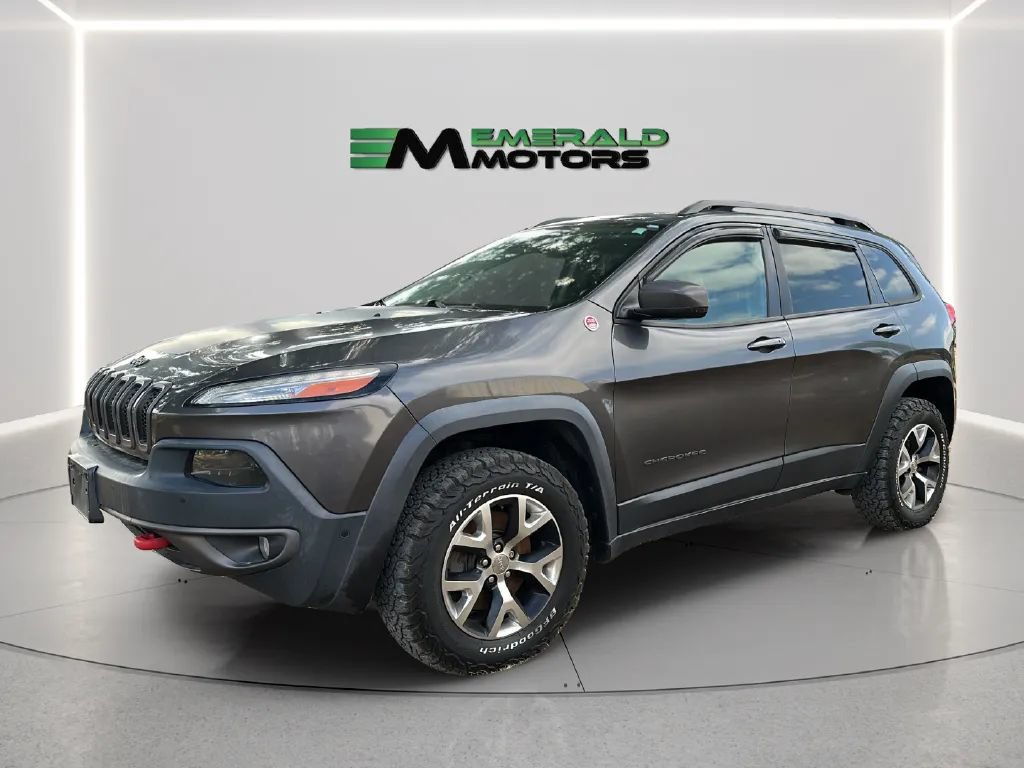 Used 2015 Jeep Cherokee Trailhawk w/ Leather Interior Group AWD/4WD image 1