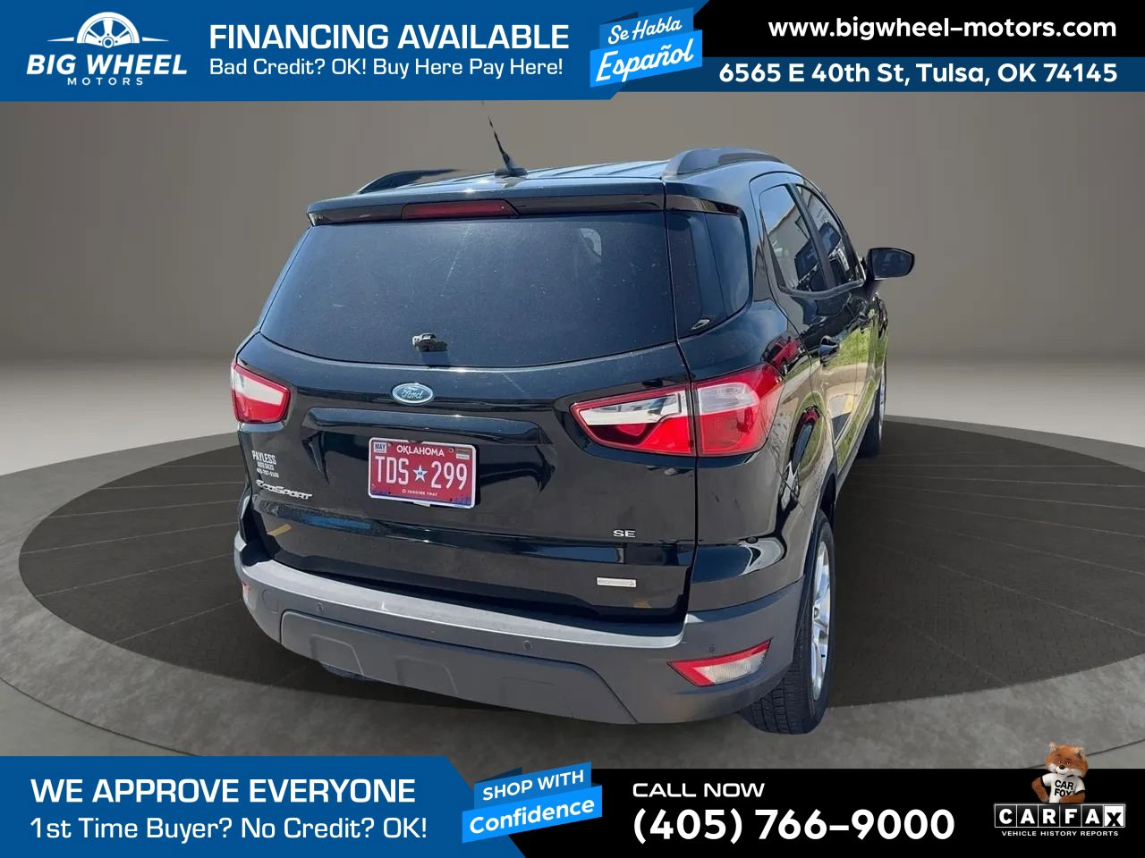 Used 2019 Ford EcoSport SE w/ SE Convenience Package FWD image 5