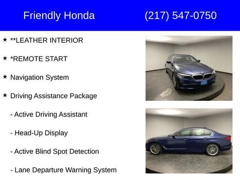 Used 2018 BMW 540i xDrive w/ Premium Package image 7