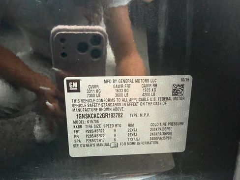 Used 2016 Chevrolet Tahoe LTZ AWD/4WD image 33
