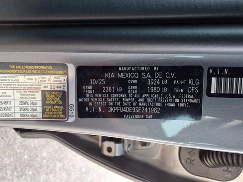 Certified 2025 Kia K4 EX FWD image 13