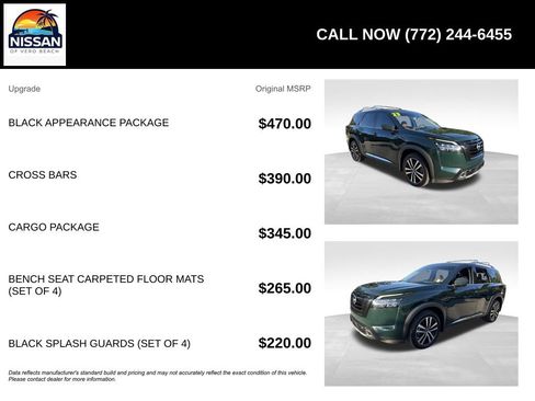 Used 2023 Nissan Pathfinder Platinum w/ Black Appearance Package image 6