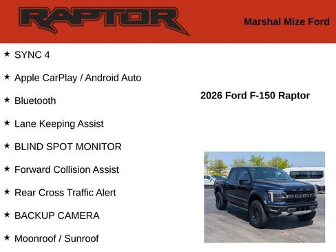New 2026 Ford F150 Raptor AWD/4WD image 2