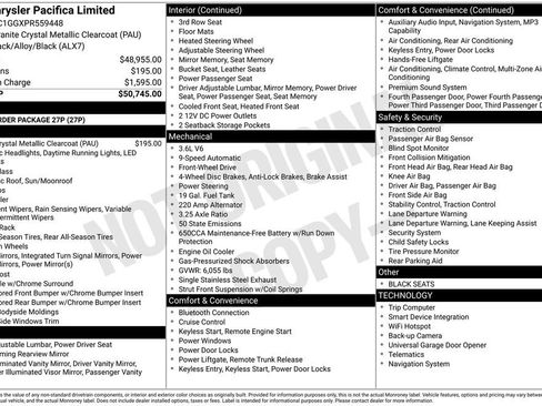 Used 2023 Chrysler Pacifica Limited image 2