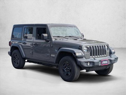 Used 2020 Jeep Wrangler Unlimited Sport AWD/4WD image 3