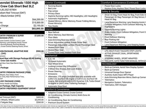 Used 2025 Chevrolet Silverado 1500 High Country image 27