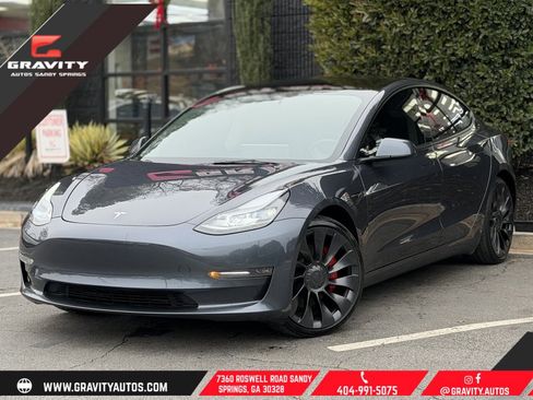 Used 2023 Tesla Model 3 Performance image 1