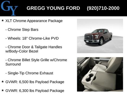 Used 2017 Ford F150 XLT w/ Equipment Group 301A Mid image 19