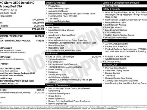 Used 2023 GMC Sierra 3500 Denali w/ Denali Ultimate Package image 7