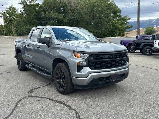 Used 2024 Chevrolet Silverado 1500 Custom w/ Turbomax Blackout Package AWD/4WD image 11