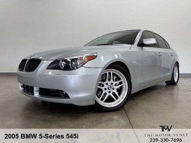 Used 2005 BMW 545i Sedan RWD image 2