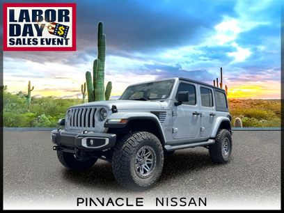 Used 2023 Jeep Wrangler Unlimited Sahara w/ LED Lighting Group