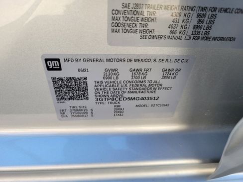 Used 2021 GMC Sierra 1500 Elevation image 29